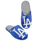 MLB Los Angeles Dodgers 2011 Big Logo Slide Slipper Hard Sole Medium