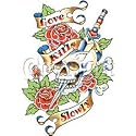 Love Kills Slowly Tattoo Womens Scoop Neck T-Shirt