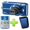 Fujifilm FinePix L55 + 4gb Memory + Case(12MP, 3x Optical Zoom) 2.4 inch LCD Screen