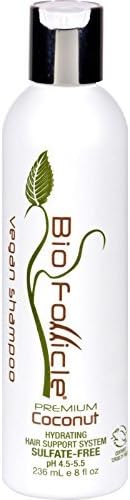 Bio Follicle Hair Growth Shampoo, Coconut Organic Shampoo, 8 Fluid Ounce