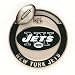 NEW YORK JETS OFFICIAL LOGO LAPEL PIN