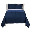 Home Percale Comforter Set - Blue