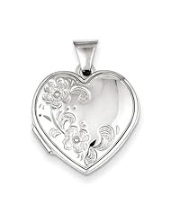 Sterling Silver Heart Locket