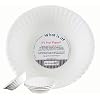 "What Is It?" Reusable White Soup or Cereal Bowls, 6 Inch Melamine, Set of 4