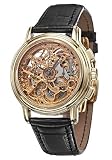 Zenith 30-0240-403-99-C497 Chronomaster Gold Skeleton Dial Dial Leather Alligator Men's Automatic Chronograph Watch