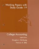Working Papers With Study Guide: Chapters 1-9: Used with ...McQuaig-College Accounting
