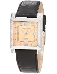 Charles-Hubert, Paris Womens 18310-PBC Diamond Baleen Collection Stainless Steel Diamond Watch