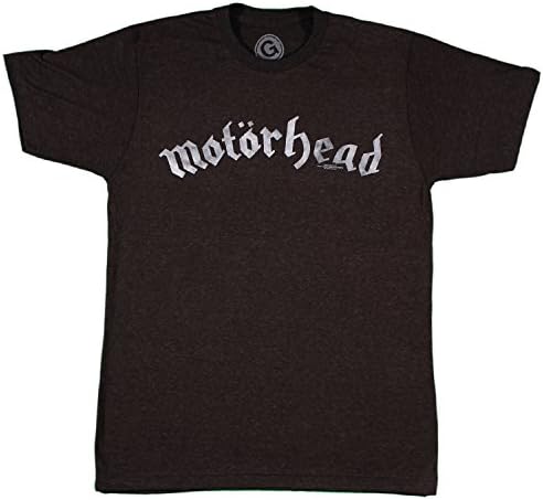 Motorhead - Distressed Logo - soft graphite heather t-shirt, Size: X-Large, Color: Grey