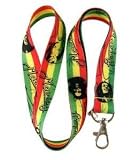 Bob Marley Lanyard Keychain Holder