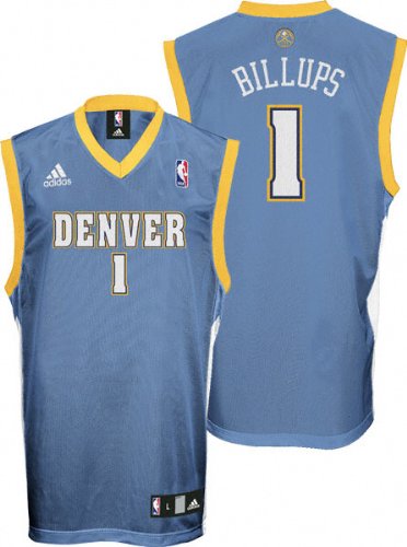 Chauncey Billups Light Blue Adidas NBA Swingman #1 Denver Nuggets Youth Jersey