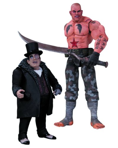 Dc collectibles batman: arkham city: sickle and penguin action fi…
