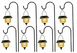 Westinghouse Solar Lighting 123158-08 Comet 8 Piece Solar Light Set in Black