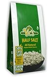 Vic's Popcorn Twin Packs Half Salt, White, 11.5 Ounce