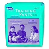 1 (Case) OF Invacare Children's Training Pants ISG30FTP2(Case) 2T/3T Weight : 18-34 lbs