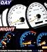 Nu Image White Gauge Face with Blue Numerals for 1990 - 1993 Ford Mustang