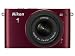 Nikon 1 J3 Systemkamera (14 Megapixel, 7,6 cm (3 Zoll) LCD-Display, Full HD) Kit inkl. 1 Nikkor 10-30 mm VR-Objektiv rot