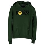Sweatshirt Woman Dark Green  St. Kitts & Nevis Rocks ! - Smile  Country