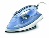 DeLonghi 1800-Watt Steam Iron with Ceramic and Titanium Soleplate with Mini Tool Box (cog)