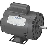 Leeson General Purpose Electric Motor - 1 HP, 1725 RPM, Model# 116514