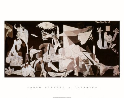 Pablo Picasso (Guernica) Art Print Poster - 22 X 28