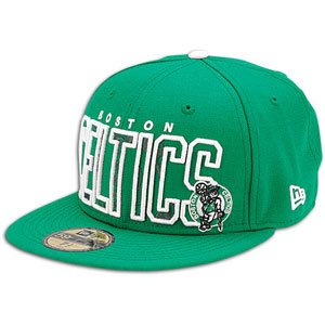 New Era Boston Celtics Kelly Green Inner Block 59FIFTY Fitted Hat (7 3/8)