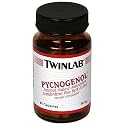 TwinLabs Pycnogenol Capsules, 50 Mg, 60-Count Bottle