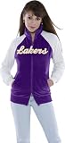 Los Angeles Lakers Full Zip Velour Cheer Jacket - Touch by Alyssa Milano - 4XL