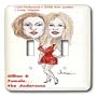 Londons Times Funny Panel Hollywood Cartoons - Gillian And Pamela Anderson, A Perfect Package - Light Switch Covers - double toggle switch