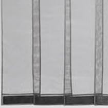 Brema 150097 Insektenschutz-Vorhang "Moskito", 100 x 220 cm, Polyestergewebe, anthrazit