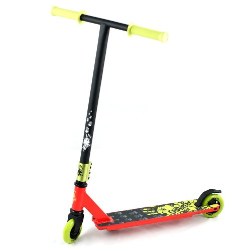 Introducing The Slamm Scooters 'Outbreak' Stunt Scooter!   This is a great entry & intermediate Stunt Scooter,!  With Slamm Scooters you can customise and replace every part of your Scooter!   This Awesome Scooter Features :   One...