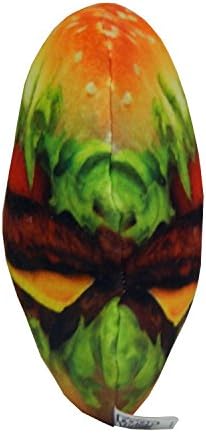 Yummy Fun Full Print "Double Cheeseburger" Munchie Food Pillow - Salty Snacks