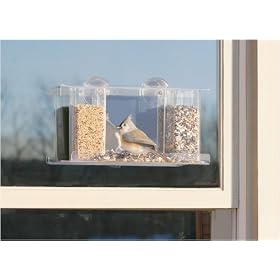 Songbird One Way Mirror Window Feeder by Duncraft