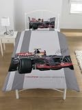 Click for more about Lewis Hamilton Single Duvet Cover and Pillowcase Bedding F1 - Zap.