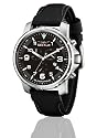 Sector - R3271689025 - Black Eagle - Montre Homme - Quartz Analogique - Cadran Noir - Bracelet Tissu Noir