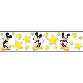 Disney Mickey Oh Boy! Border - Yellow Stars