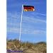 Fahnenmast 380cm mit Bodenh�lse und Flagge
