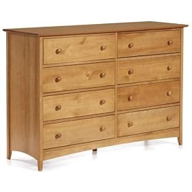 Hawthorne 8 - drawer Dresser, 40.5Hx59W, OAK