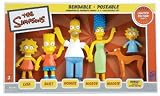 The Simpsons Bendable-Poseable Limited Edition 6-Piece Collectible Set - Series 1
