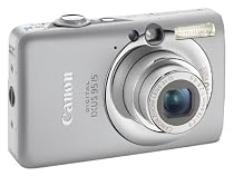 Canon Digital IXUS 95 IS Digitalkamera (10 Megapixel, 3-fach opt. Zoom, 6,4 cm (2,5 Zoll) Display, Bildstabilisator) Silver