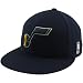 NBA Adidas Utah Jazz Navy Blue Flat Bill Fitted Hat