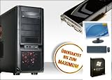 Produkt-Bild: One Gamer-PC Core i7-860, 4x2,8Ghz (Quadcore), 4 GB DDR3-RAM, 1500GB HDD SATA2, DVD-Brenner, 1024MB NVIDIA Geforce GTX465, 7.1 Sound, GigaBit-LAN, HDMI, DVI, inkl. Microsoft Windows 7 Ultimate 64-Bit, inkl. Belinea 22 Zoll TFT 102240, Tastatur und Maus