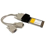 StarTech.com 2 Port CardBus RS232 Serial Laptop PC Adapter Card - 16950 (CB2S950)