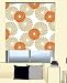 Cream Gold and Orange RETRO Patterned Trimmable Roller Blind / Blinds - 120cm x 170cm