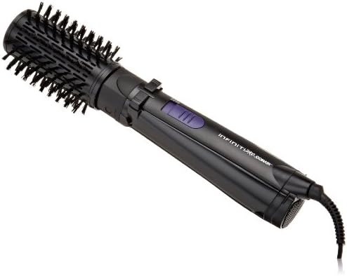 INFINITIPRO BY CONAIR Spin Air Rotating Styler/Hot Air Brush, 2-inch, Black