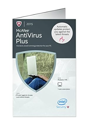 McAfee Antivirus Plus 2015 - 1 PC