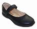 STEP2WO Girls School Shoes Blue Leather