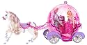 Barbie T4894-0 - Modezauber Traumkutsche mit Pferd