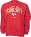 Men's Kansas City Chiefs 'First And Goal' Crew Neck Fleece