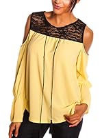 Glamour Paris Blusa (Amarillo)