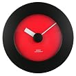 Round Wall Clock - Red/ Black